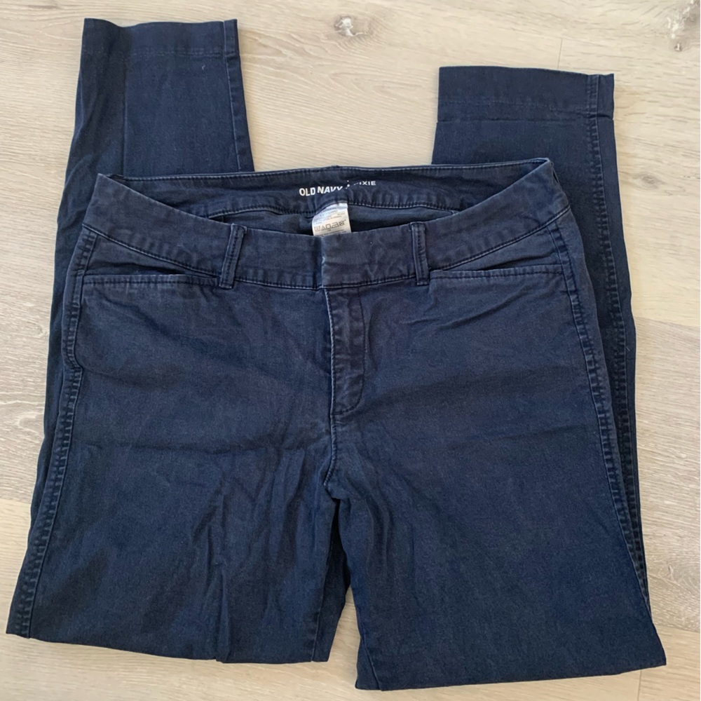 Old navy pixie navy blue size 4